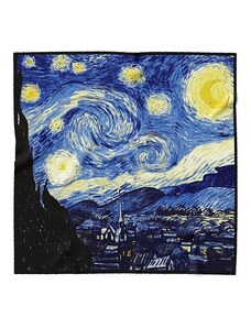 Bavlissimo Šátky 90x90 cm se známými obrazy od Vincenta Van Gogha