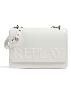 Replay crossbody kabelka přes rameno bílá white optic