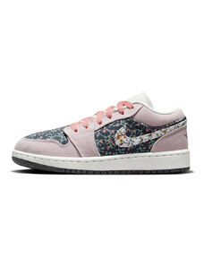 Air Jordan 1 Low SE Canvas Floral GS