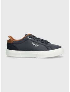 Dětské sneakers boty Pepe Jeans KENTON COURT B tmavomodrá barva