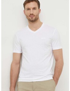 Bavlněné tričko Calvin Klein bílá barva, K10K112507