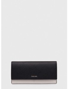 Peněženka Calvin Klein černá barva, K60K611700