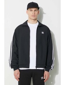 Mikina adidas Originals pánská, černá barva, s aplikací, IT2491