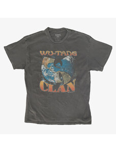 Pánské tričko Merch Revival Tee - Wu-Tang Clan Earth Logo Unisex T-Shirt Black