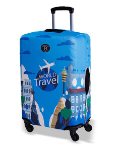 Obal na cestovní kufr BERTOO - Travel the world XL-XXL