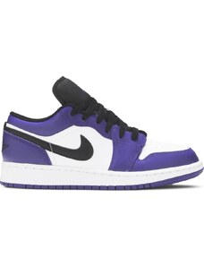 Nike Air Jordan 1 Low Court Purple White (GS)