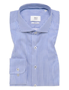 Košile Eterna Slim Fit "Sreifen Twill" pruhovaná modrá / bílá 3961_16F682