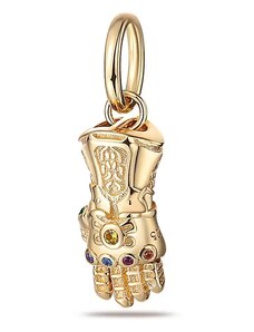 P&J Jewellery Zlatý visací přívěsek Thanosova ruka SBA18