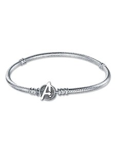 P&J Jewellery Stříbrný náramek na přívěsky Avengers SBA21