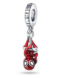 P&J Jewellery Stříbrný visací přívěsek Spider-Man SBA02