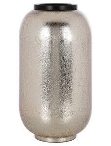 Stříbrná kovová váza Richmond Vesna 36 cm