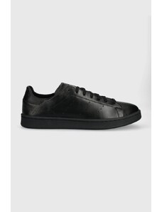 Kožené sneakers boty Y-3 Stan Smith černá barva, IG4036