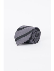 ALTINYILDIZ CLASSICS Men's Black-anthracite Patterned Tie