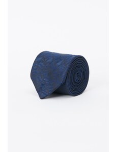 ALTINYILDIZ CLASSICS Men's Anthracite-dark blue Patterned Tie