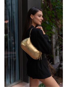 Madamra Gold Women's Shoulder Bag