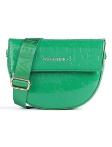 VALENTINO bags crossbody kabelka půlměsíc lesk zelená