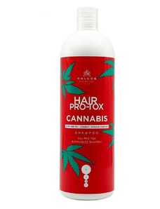 Kallos Hair Pro-Tox Cannabis Shampoo 1000 ml Šampon pro regeneraci