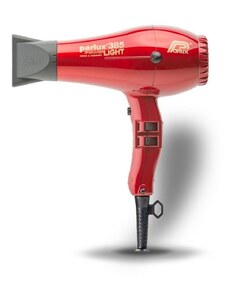 Parlux 385 Power Light Ceramic Ionic Hair Dryer 2150 W Lehký profesionální fén na vlasy Red