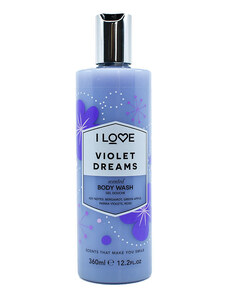 I Love Violet Dreams Shower Gel 360 ml Sprchový gel s vůní fialek