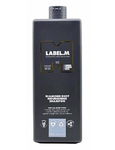 Label.m Diamond Dust Nourishing Shampoo 1000 ml Šampon pro hebkost a lesk vlasů