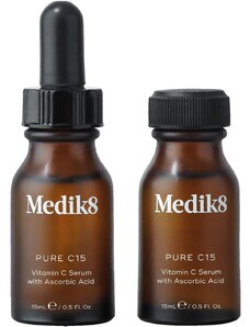 Medik8 Sérum s vitamínem C pro omlazení pleti Pure C15 (Vitamin C Serum) 2 x 15 ml