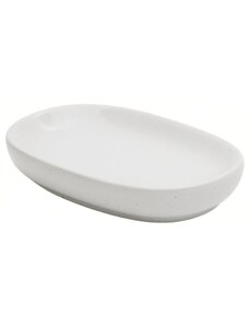 Bílá keramická miska na mýdlo Kave Home Selis