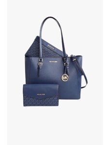 Michael Kors CHARLOTTE 3v1 set dámských kabelek barva navy