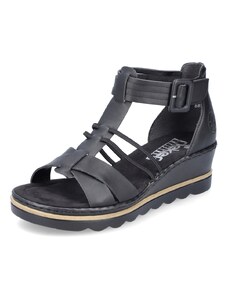Dámské sandály RIEKER 67480-01 černá