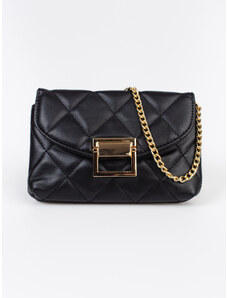 Shelvt Black handbag with chain