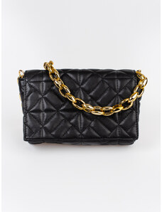 Shelvt Small quilted women's handbag black