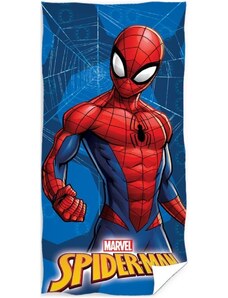 Carbotex Bavlněná plážová osuška Spiderman - MARVEL - 100% bavlna - 70 x 140 cm
