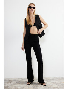 Trendyol Black High Waist Flare Jeans