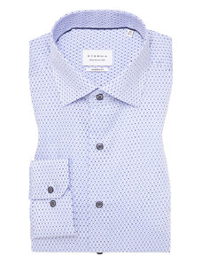 Košile Eterna Modern Fit "Print" jemný modrý vzor 4163_12X18K