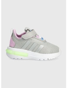 Dětské sneakers boty adidas RACER TR23 EL I šedá barva