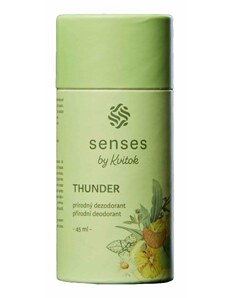 Kvitok Senses Přírodní tuhý deodorant Thunder 45 ml