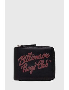 Kožená peněženka Billionaire Boys Club Script Logo Wallet černá barva, B24148