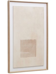 Béžový obraz Kave Home Sormina 90 x 60 cm