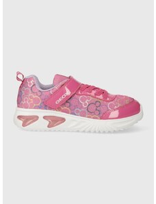 Sneakers boty Geox ASSISTER x Disney fialová barva