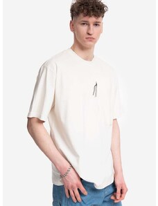 Bavlněné tričko A-COLD-WALL* Utilty T-shirt ACWMTS117 BLACK béžová barva