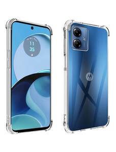 Techsuit Anti Shock silikonové pouzdro pro Motorola Moto G54 transparentní