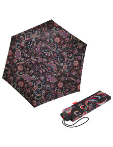 Reisenthel Pocket Mini Paisley Black - dámský skládací mini deštník