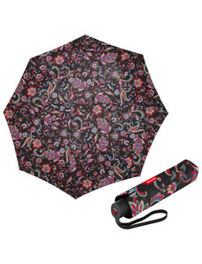 Reisenthel Pocket Classic Paisley Black - dámský skládací deštník