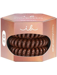 Invisibobble Premium Original 3 ks, Pretzel Brown