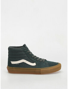 Vans Skate Sk8 Hi (dark green/gum)zelená