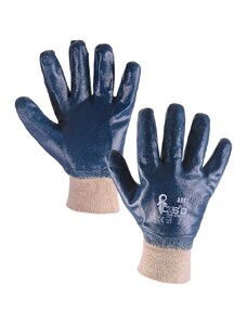 Canis CXS ARET modré rukavice máčené v nitrilu 10
