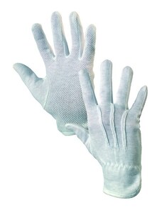 Canis CXS MAWA rukavice bílé s PVC terčíky 10
