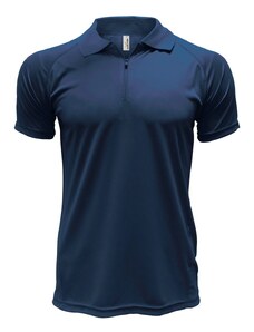 AlexFox Pánská funkční polokošile COLORADO Dark Blue XS