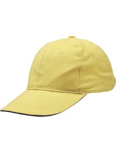 Cerva CRV TULLE baseballová čepice kšiltovka žlutá