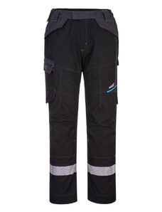 Portwest FR402 - WX3 nehořlavé reflexní kalhoty Service FR černá 46