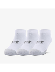 Pánské ponožky Under Armour Heatgear No Show Socks White